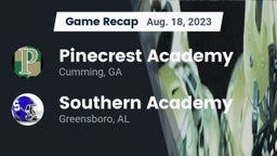 Recap: Pinecrest Academy  vs. Southern Academy  2023