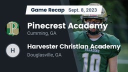 Recap: Pinecrest Academy  vs. Harvester Christian Academy  2023