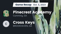 Recap: Pinecrest Academy  vs. Cross Keys  2023