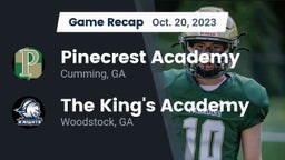 Recap: Pinecrest Academy  vs. The King's Academy 2023