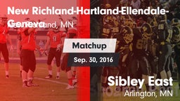 Matchup: New Richland-Hartlan vs. Sibley East  2016