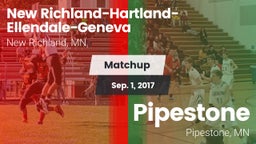 Matchup: New Richland-Hartlan vs. Pipestone  2017