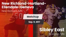 Matchup: New Richland-Hartlan vs. Sibley East  2017
