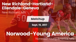 Matchup: New Richland-Hartlan vs. Norwood-Young America  2017