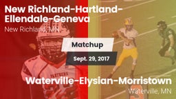 Matchup: New Richland-Hartlan vs. Waterville-Elysian-Morristown  2017