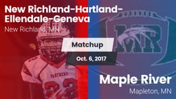 Matchup: New Richland-Hartlan vs. Maple River  2017