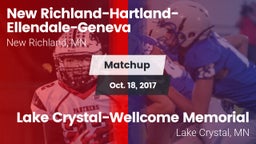 Matchup: New Richland-Hartlan vs. Lake Crystal-Wellcome Memorial  2017