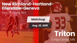 Matchup: New Richland-Hartlan vs. Triton  2018