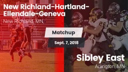 Matchup: New Richland-Hartlan vs. Sibley East  2018