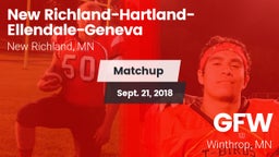 Matchup: New Richland-Hartlan vs. GFW  2018