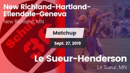 Matchup: New Richland vs. Le Sueur-Henderson  2019