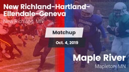 Matchup: New Richland vs. Maple River  2019