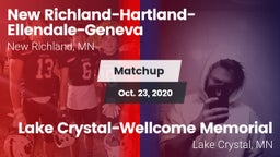 Matchup: New Richland vs. Lake Crystal-Wellcome Memorial  2020