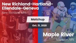 Matchup: New Richland vs. Maple River  2020