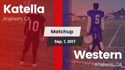 Matchup: Katella vs. Western  2017
