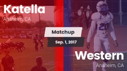 Matchup: Katella vs. Western  2017
