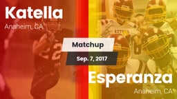 Matchup: Katella vs. Esperanza  2017