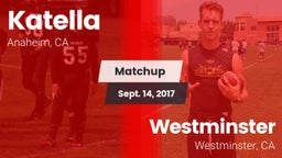 Matchup: Katella vs. Westminster  2017