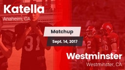 Matchup: Katella vs. Westminster  2017