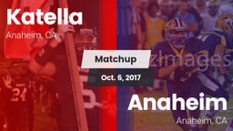 Matchup: Katella vs. Anaheim  2017