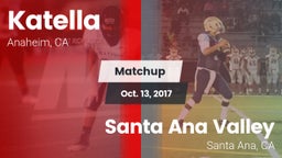 Matchup: Katella vs. Santa Ana Valley  2017