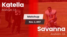 Matchup: Katella vs. Savanna  2017