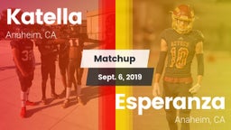 Matchup: Katella vs. Esperanza  2019