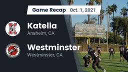 Recap: Katella  vs. Westminster  2021