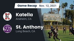 Recap: Katella  vs. St. Anthony  2021