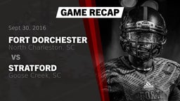 Recap: Fort Dorchester  vs. Stratford  2016