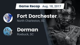 Recap: Fort Dorchester  vs. Dorman  2017