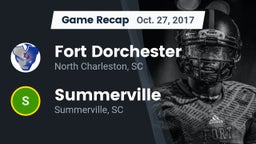 Recap: Fort Dorchester  vs. Summerville  2017