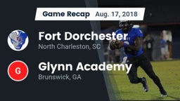 Recap: Fort Dorchester  vs. Glynn Academy  2018