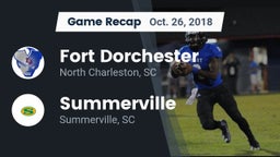 Recap: Fort Dorchester  vs. Summerville  2018