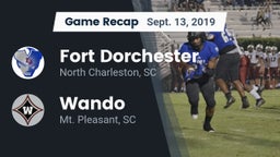 Recap: Fort Dorchester  vs. Wando  2019