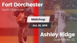 Matchup: Fort Dorchester vs. Ashley Ridge  2019