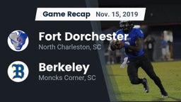Recap: Fort Dorchester  vs. Berkeley  2019