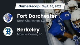 Recap: Fort Dorchester  vs. Berkeley  2022