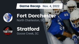 Recap: Fort Dorchester  vs. Stratford  2022