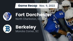 Recap: Fort Dorchester  vs. Berkeley  2022