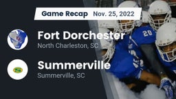 Recap: Fort Dorchester  vs. Summerville  2022