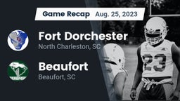 Recap: Fort Dorchester  vs. Beaufort  2023