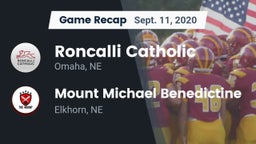 Recap: Roncalli Catholic  vs. Mount Michael Benedictine 2020