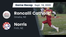 Recap: Roncalli Catholic  vs. Norris  2020