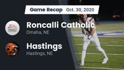 Recap: Roncalli Catholic  vs. Hastings  2020
