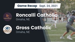 Recap: Roncalli Catholic  vs. Gross Catholic  2021