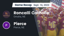 Recap: Roncalli Catholic  vs. Pierce  2022