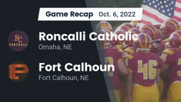Recap: Roncalli Catholic  vs. Fort Calhoun  2022