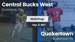 Matchup: Central Bucks West vs. Quakertown  2017