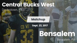 Matchup: Central Bucks West vs. Bensalem  2017